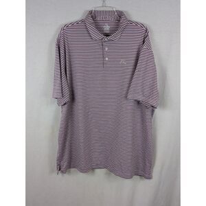 Rhoback The Spacious Skies Heather Striped Polo Men's Size 3XL/XXXL